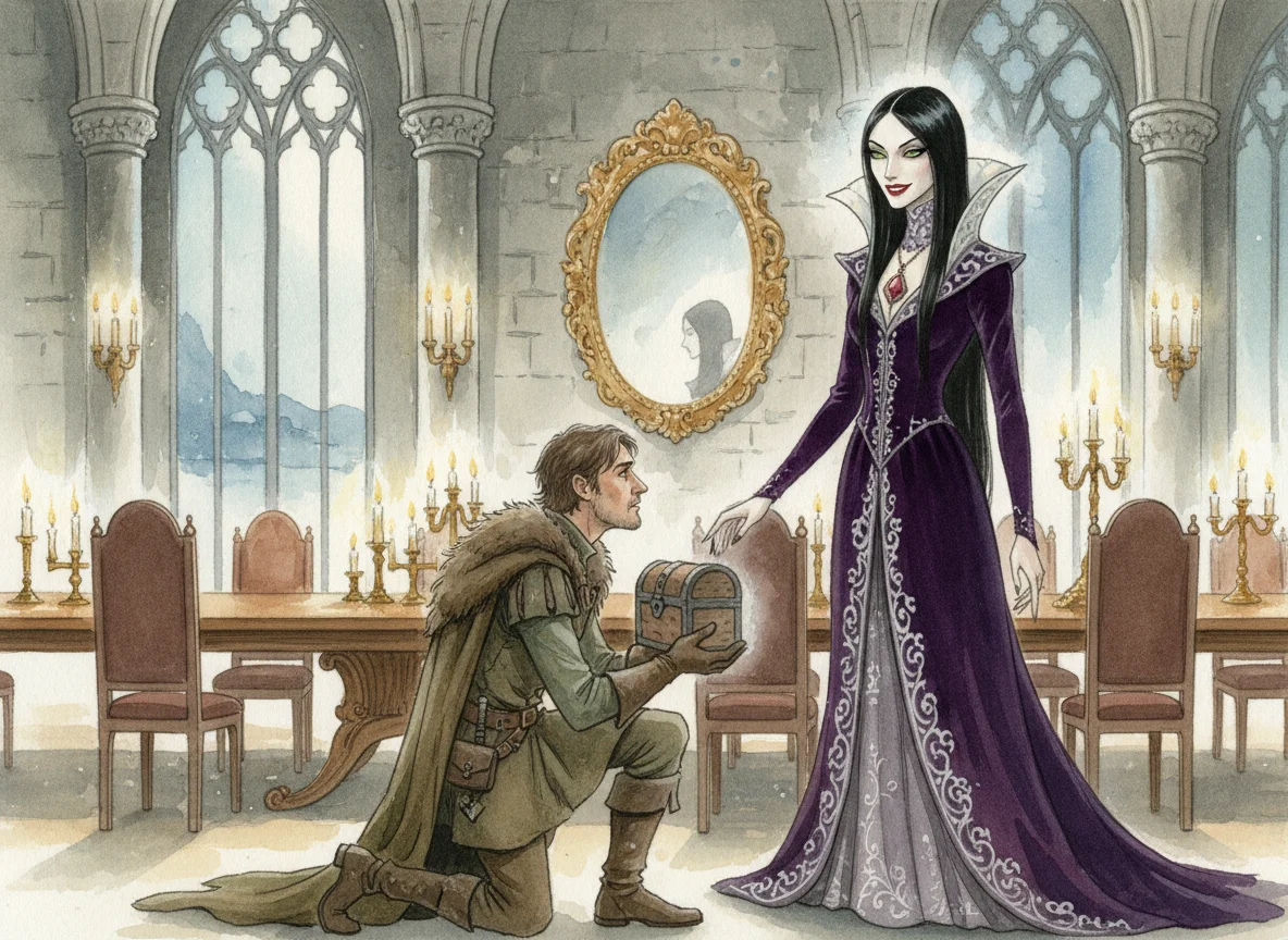 Illustration for: The False Heart