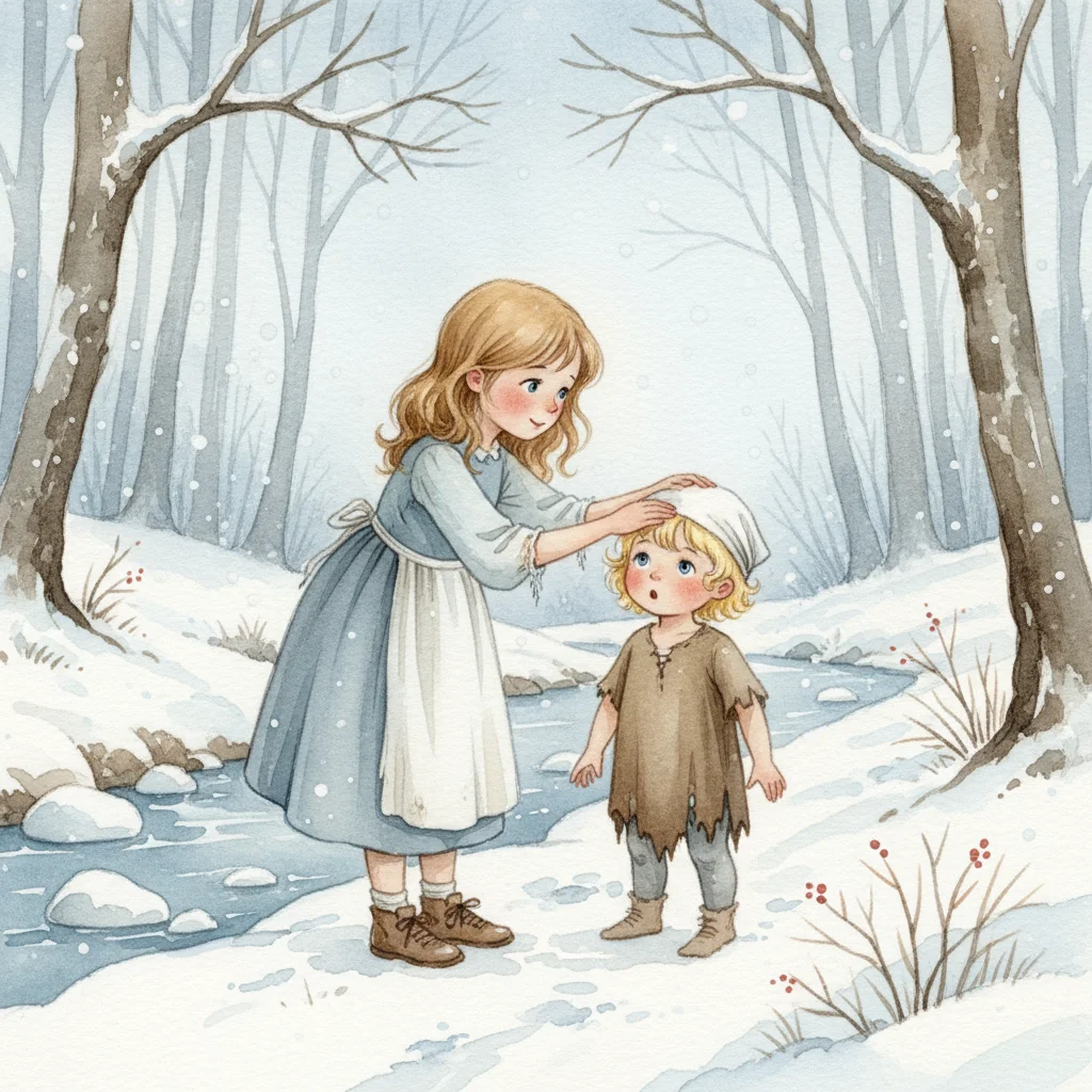Illustration for: The Shivering Child