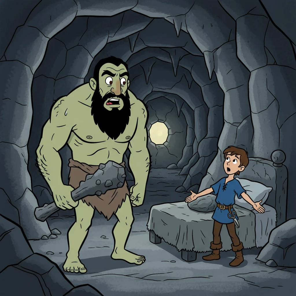 Illustration for: A Night in the Cave