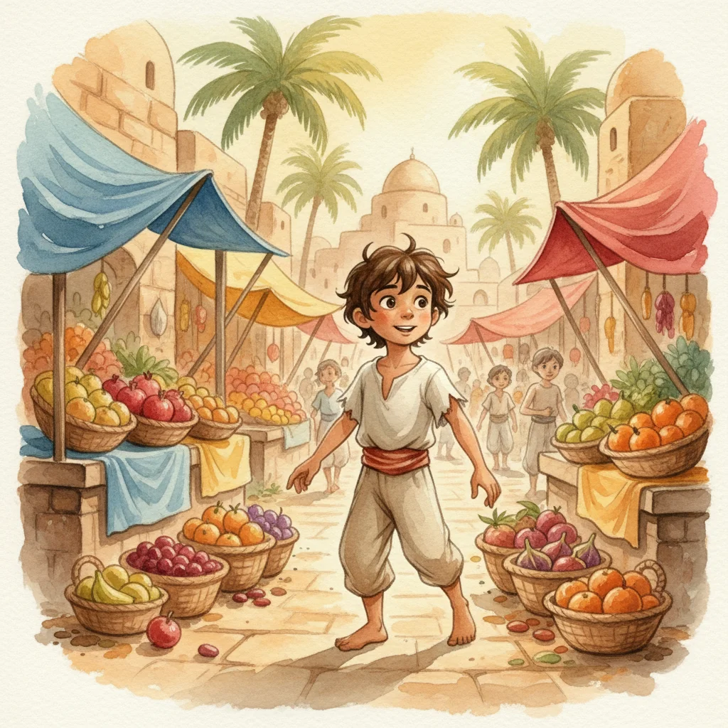 Illustration for: The Boy from the City of Sand