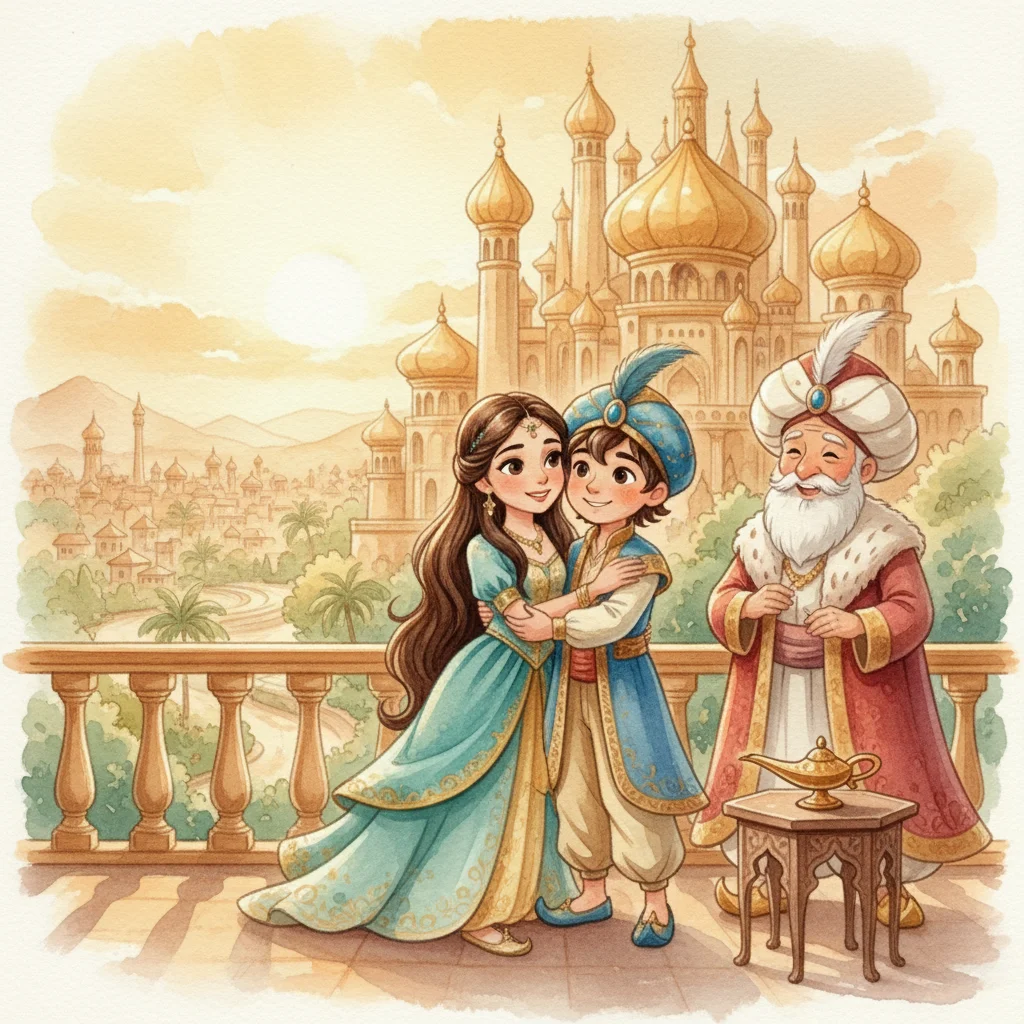 Illustration for: The Light of Home