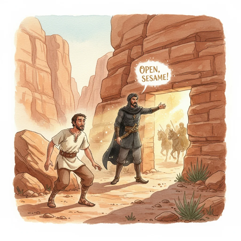 Illustration for: The Secret Cave