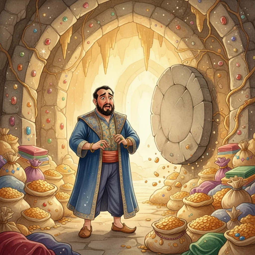 Illustration for: Kasim's Greed Traps Him