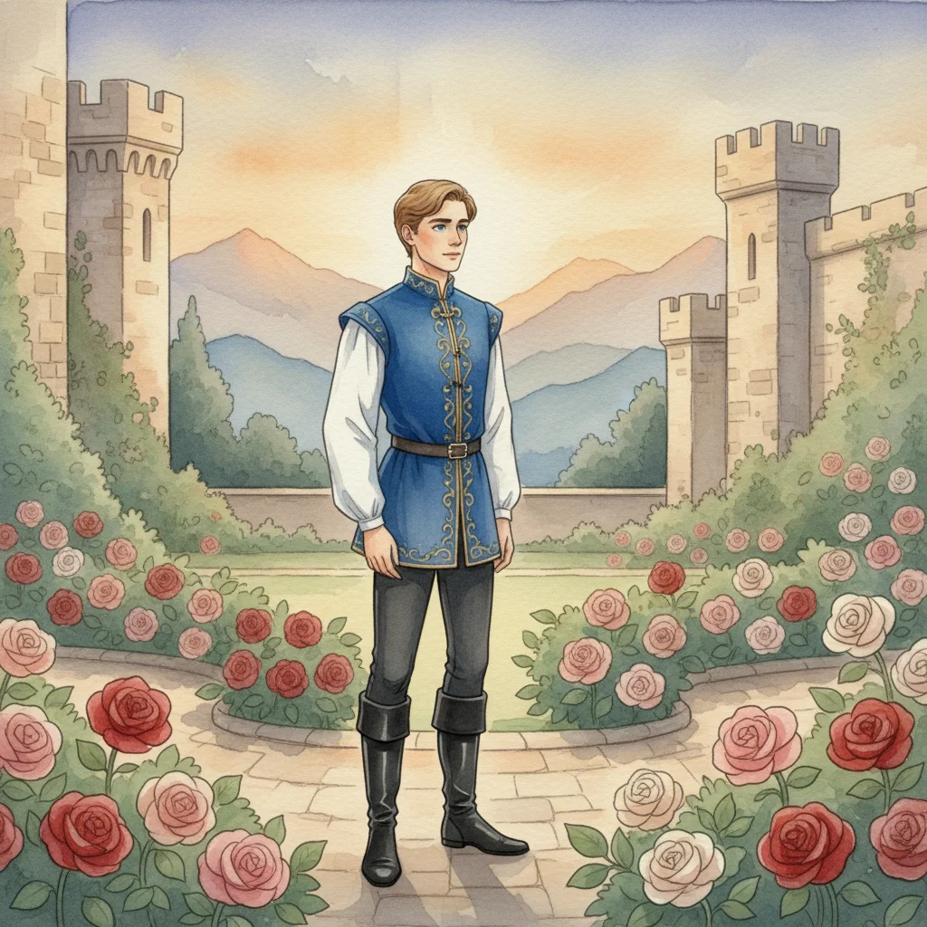 Illustration for: The Lonely Prince