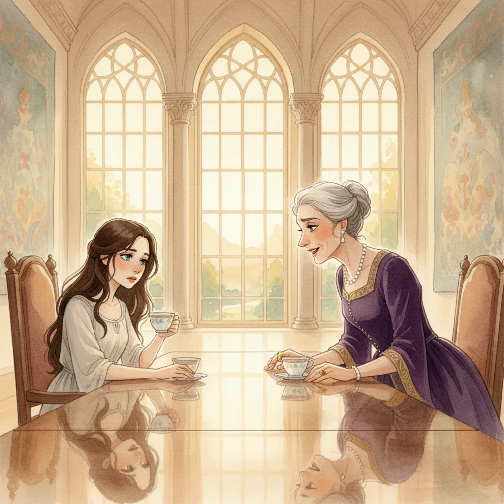 Illustration for: The Queen’s Question