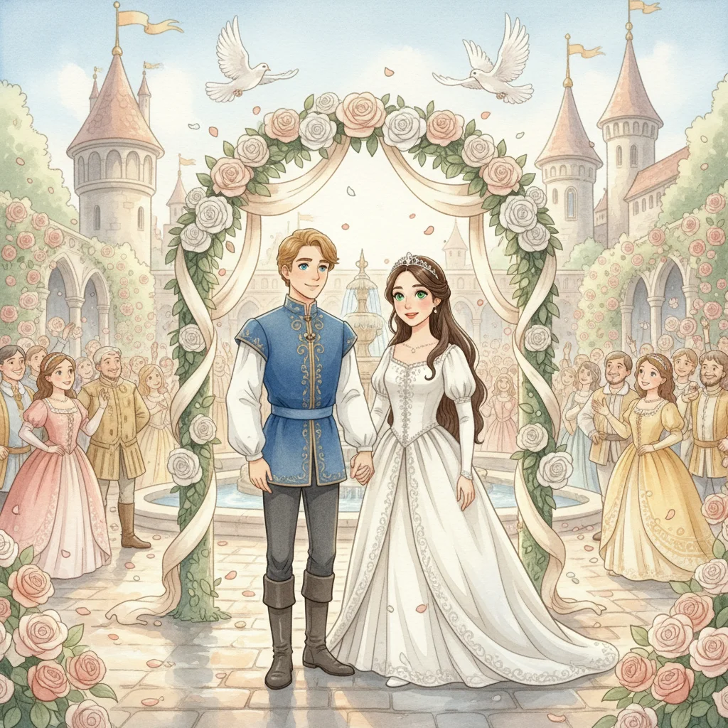 Illustration for: The Wedding