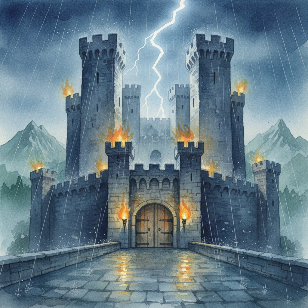 Illustration for: The Stormy Night