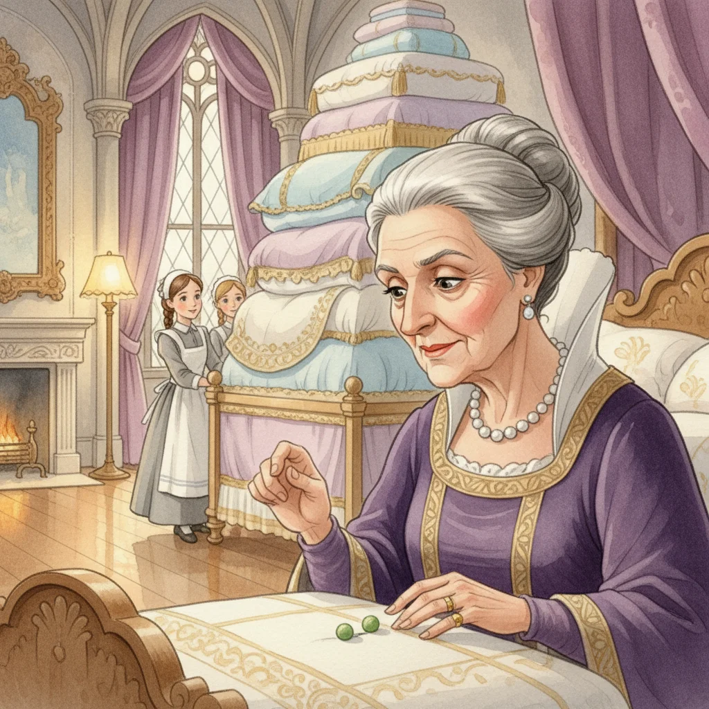 Illustration for: The Test of the Pea