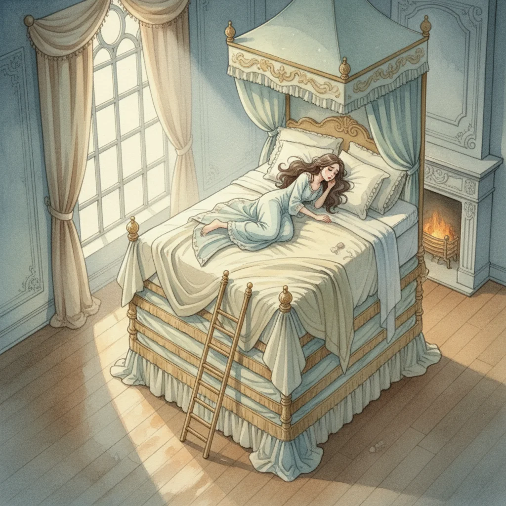 Illustration for: The Sleepless Night
