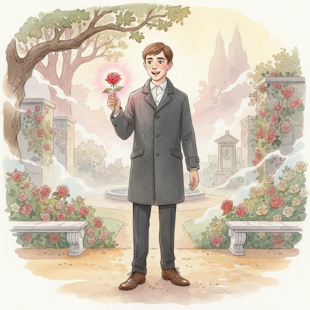 Illustration for: A Rose for Love