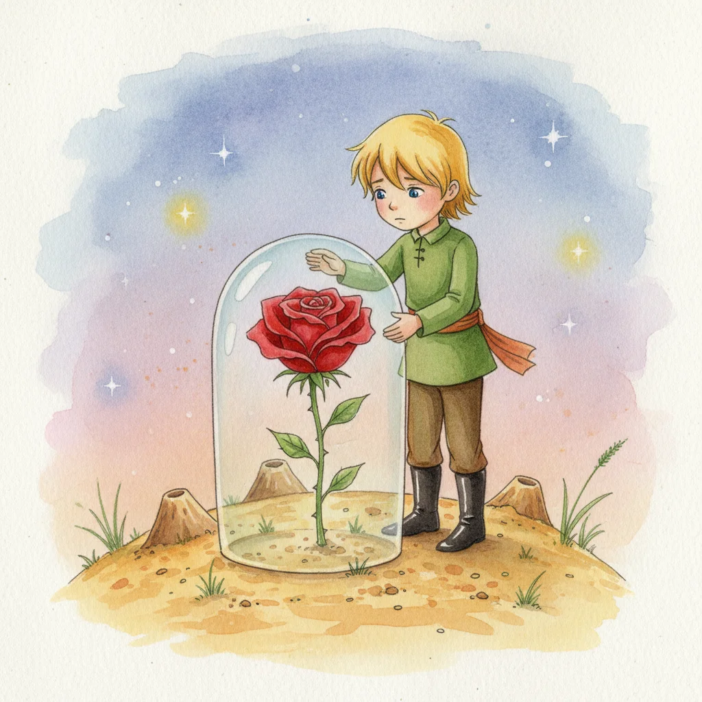 Illustration for: Covering the Rose