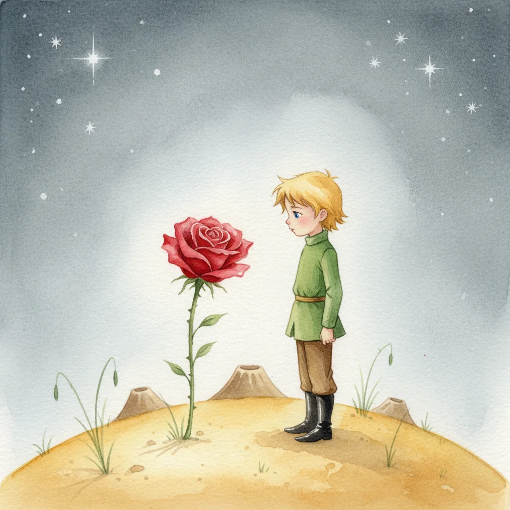 Illustration for: A Growing Distance