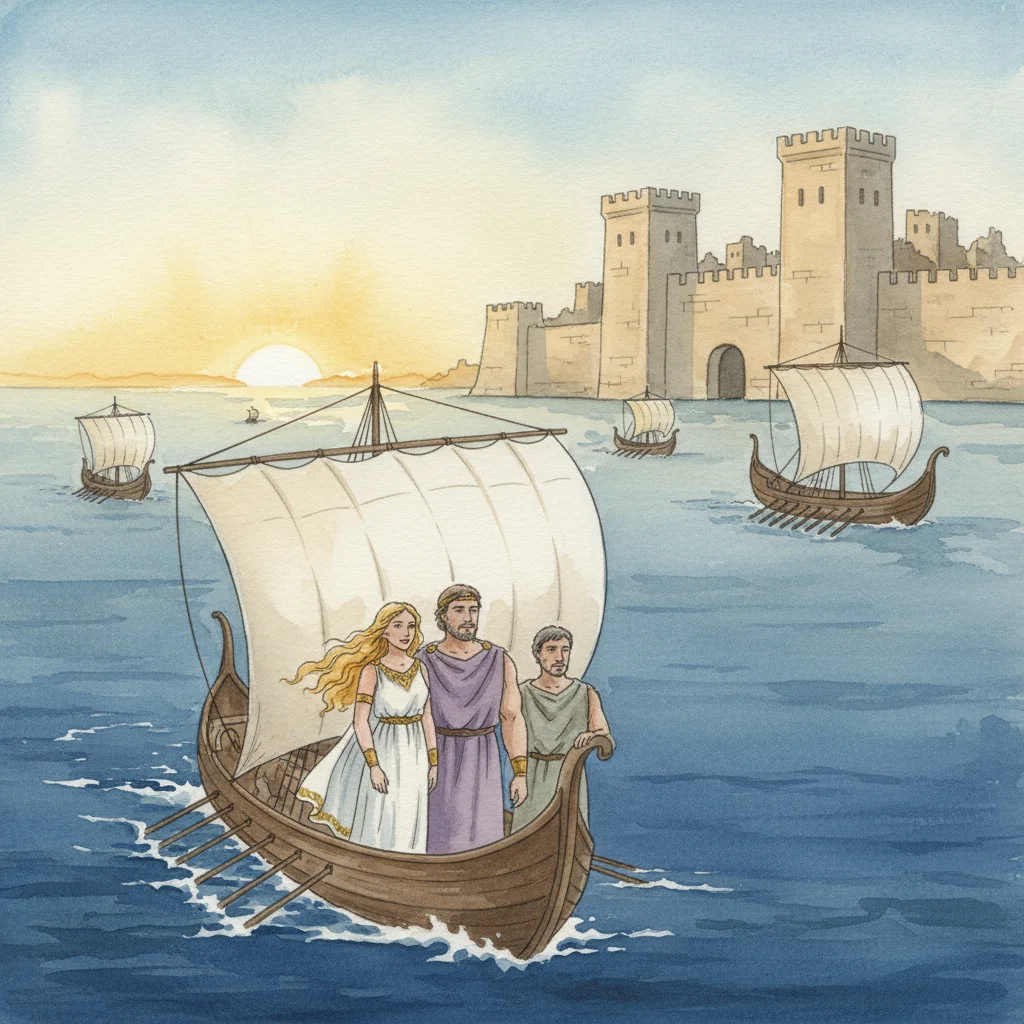 Illustration for: Home at Last