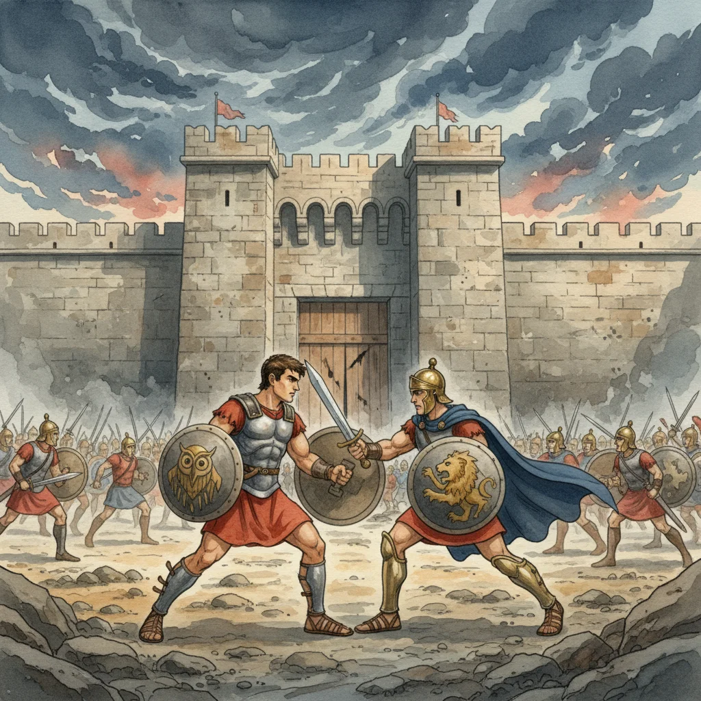 Illustration for: Ten Years of Battle