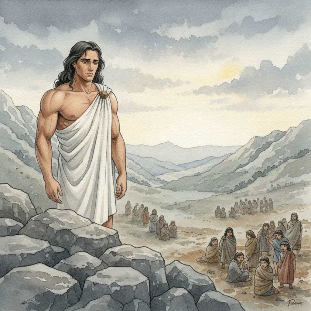 Illustration for: The Titan Who Felt Pity