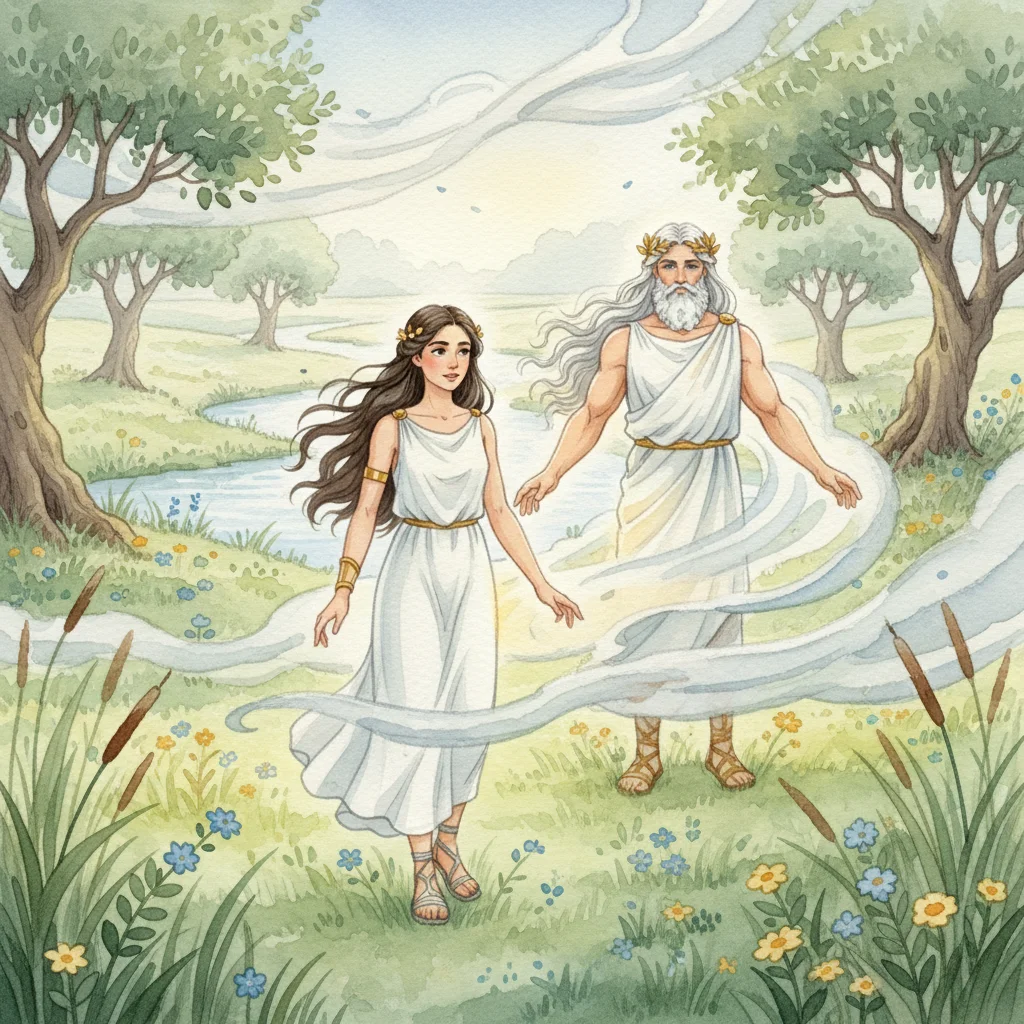 Illustration for: A Gentle, Misty Presence