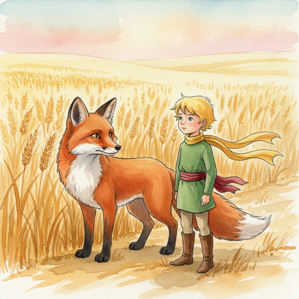 Illustration for: The Golden Music of Friendship