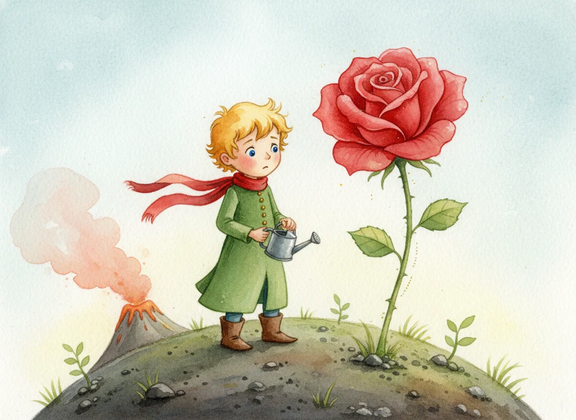 Illustration for: The Pride of the Rose