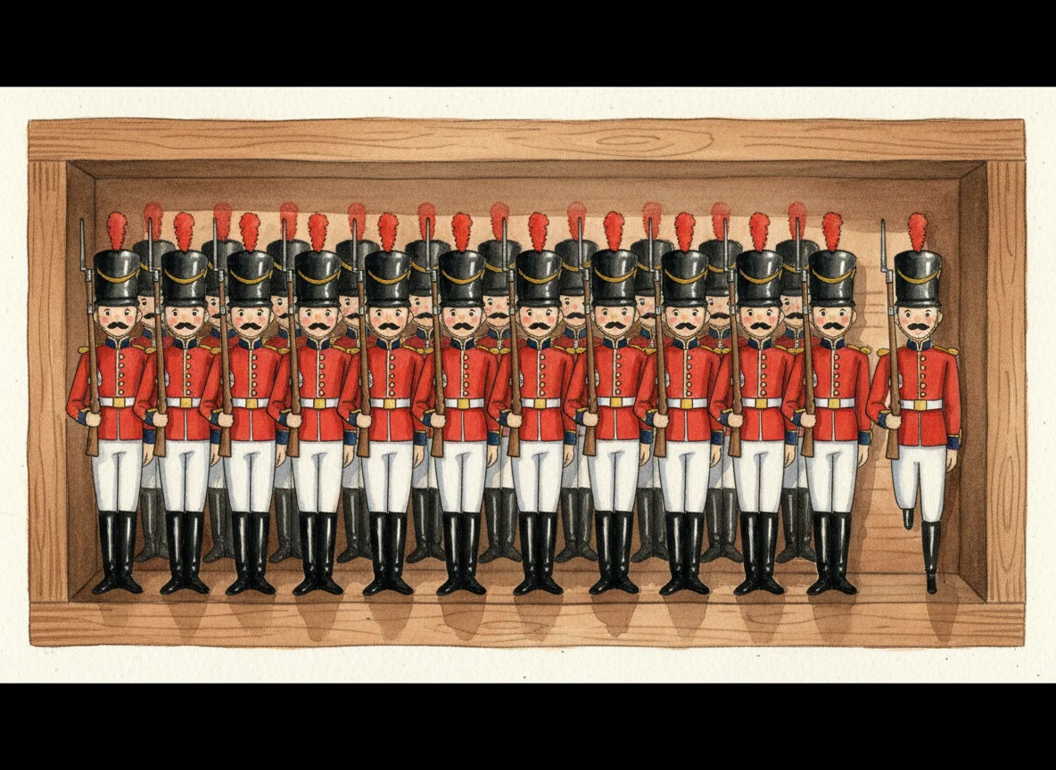 Illustration for: The Unique Soldier