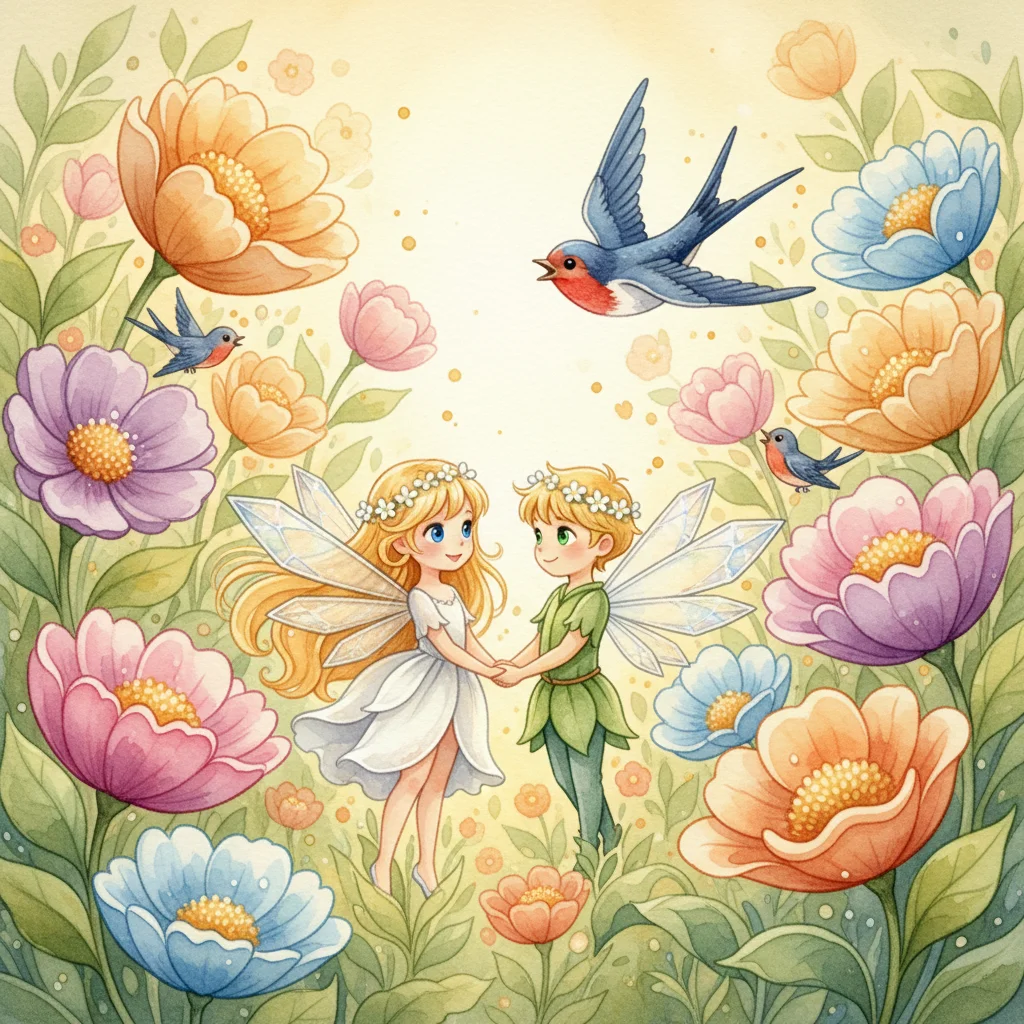 Illustration for: May Blossom's New Home