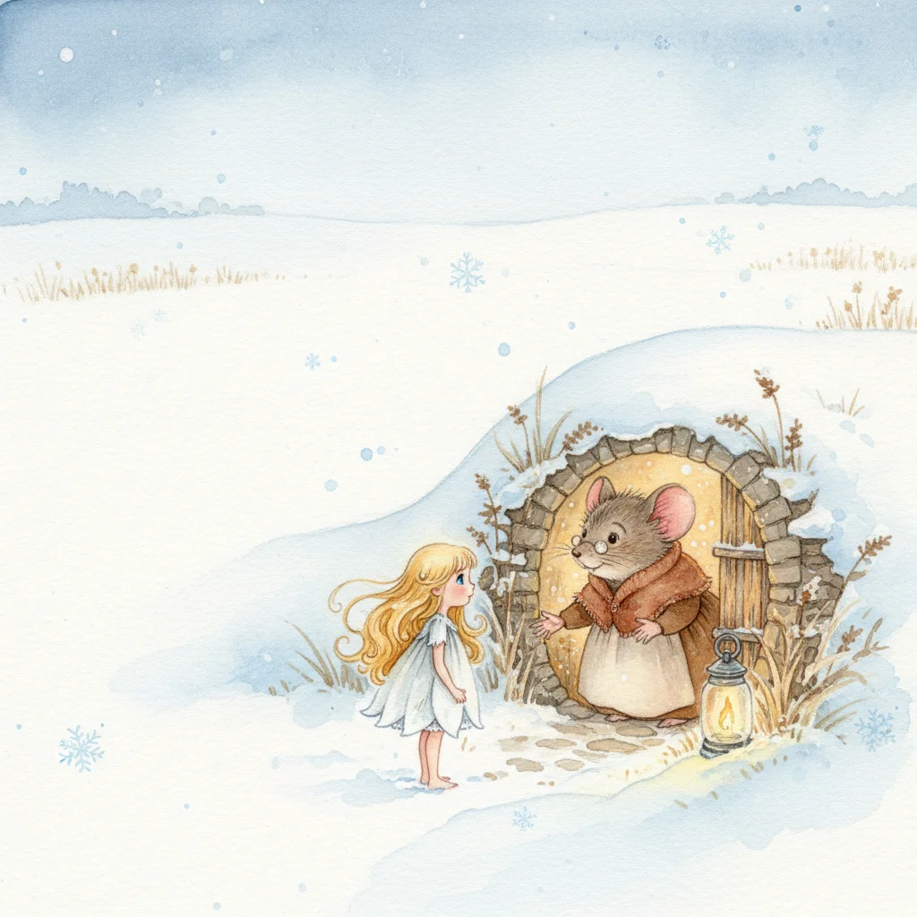 Illustration for: Winter's Embrace