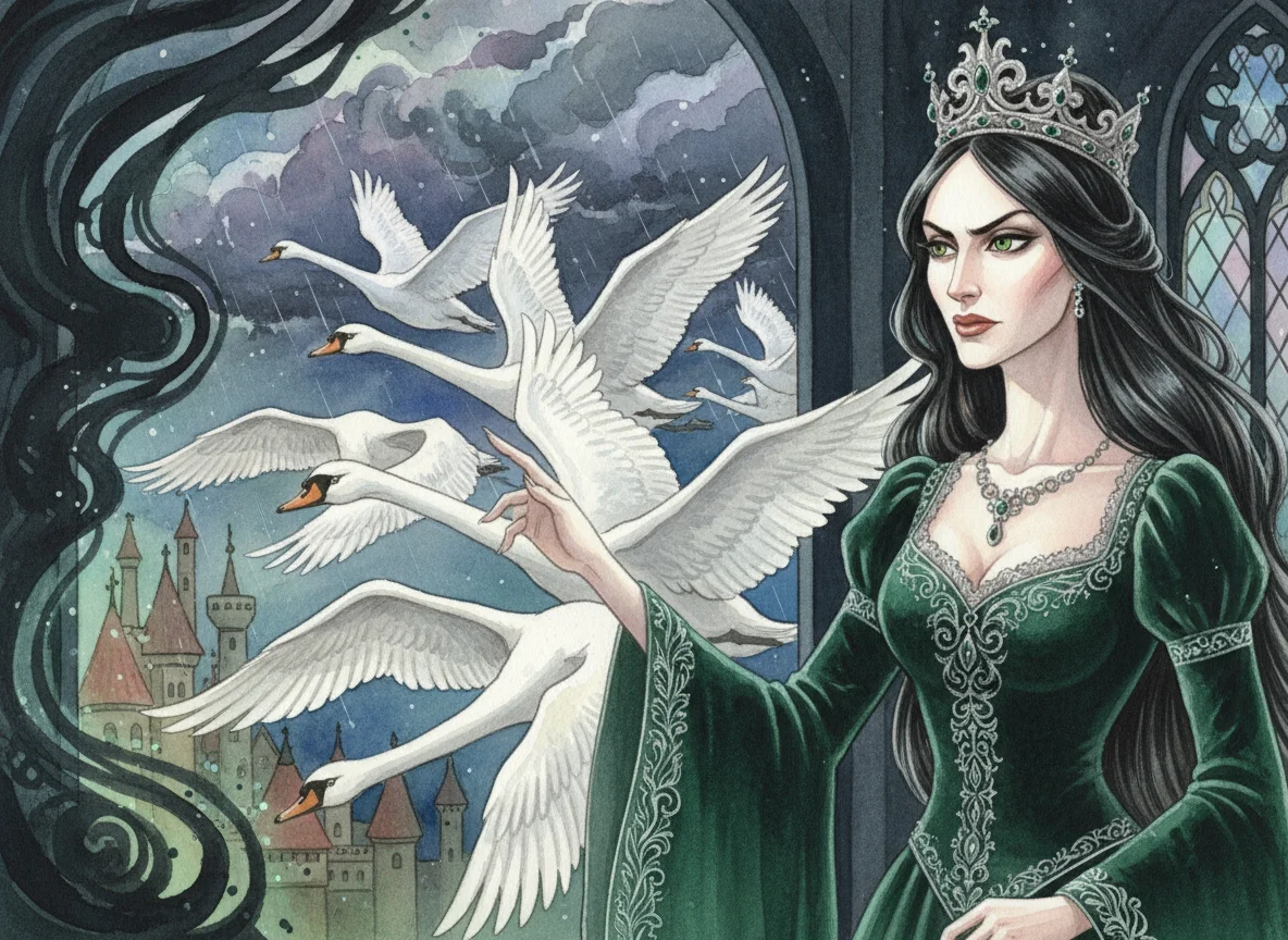 Illustration for: The New Queen's Spell