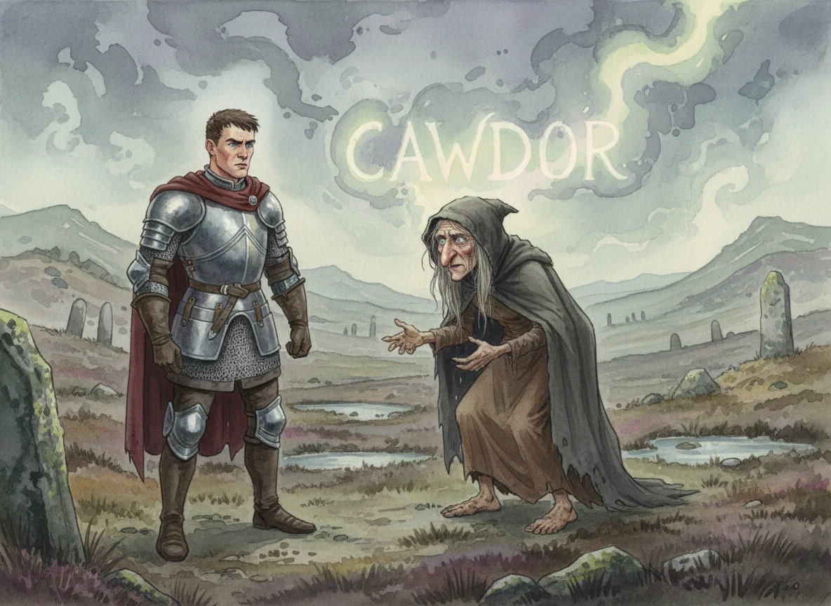 Illustration for: The Second Witch Speaks