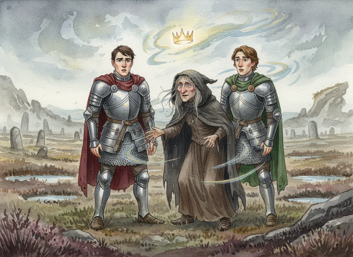 Illustration for: The Third Witch’s Prophecy