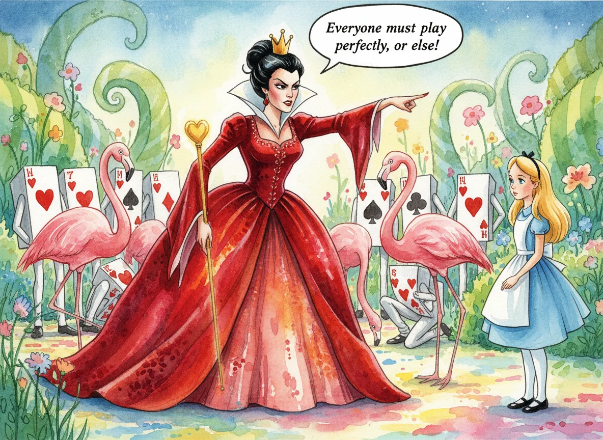 Illustration for: The Queen's Grand Entrance