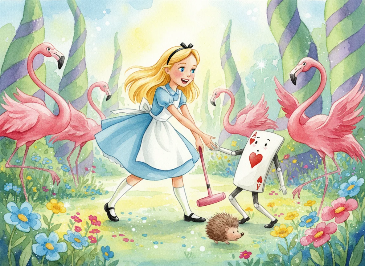 Illustration for: Alice Joins the Fun