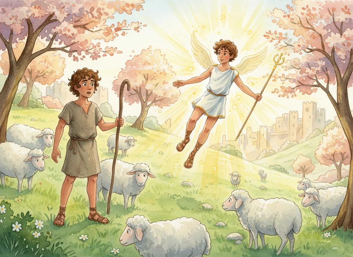 Illustration for: Paris, the Shepherd Prince