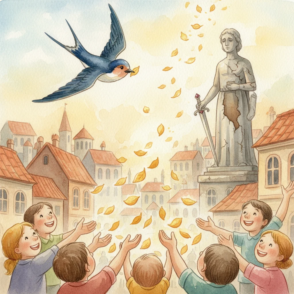 Illustration for: Gold for the Poor