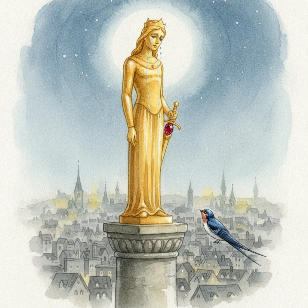 Illustration for: The Prince Weeps