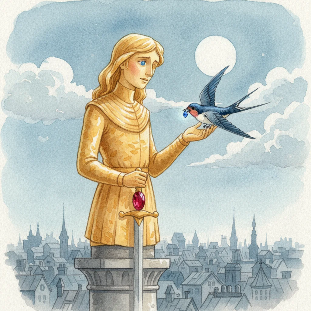 Illustration for: A Sapphire for the Playwright