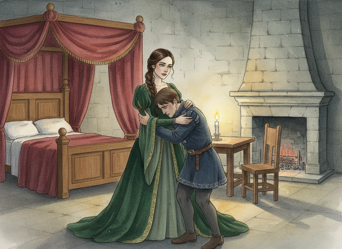 Illustration for: Lady Macbeth’s Comfort