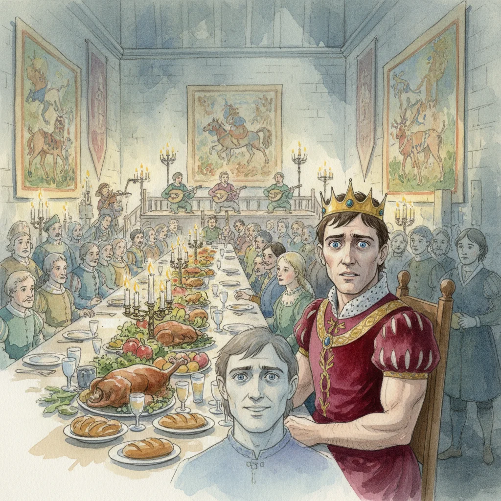 Illustration for: A Banquet of Imagined Faces