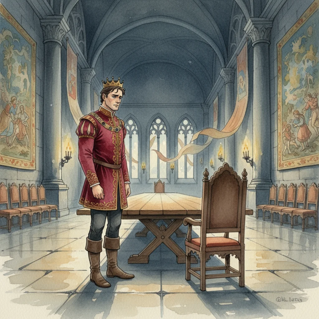 Illustration for: The Lonely Throne