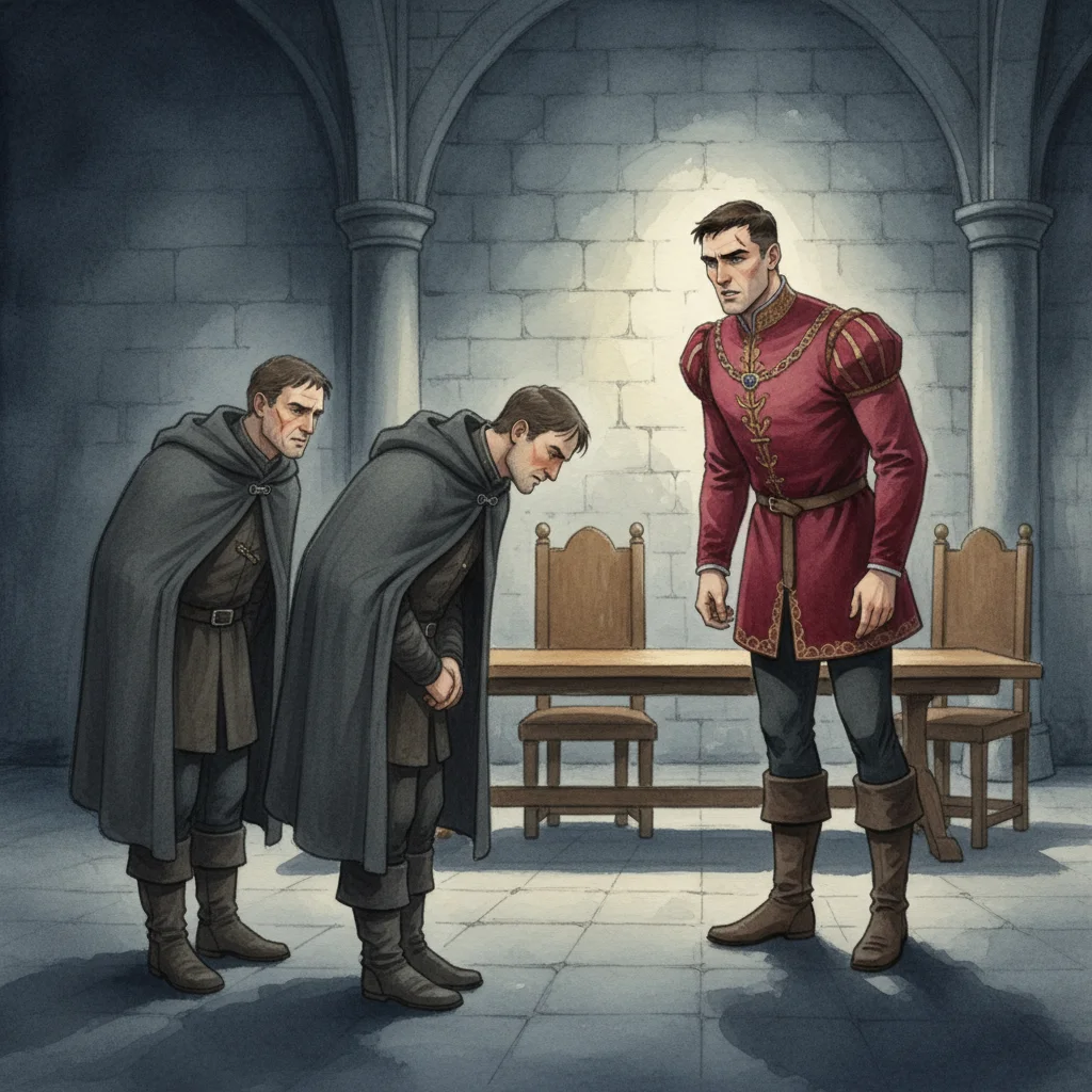 Illustration for: A Secret Meeting