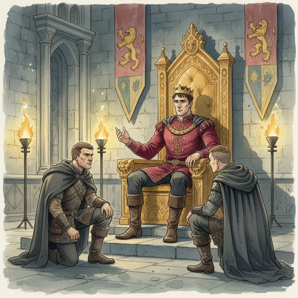 Illustration for: The King's Cold News