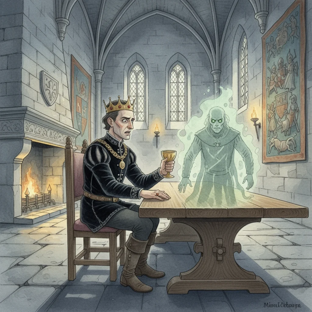 Illustration for: A Haunting Shadow