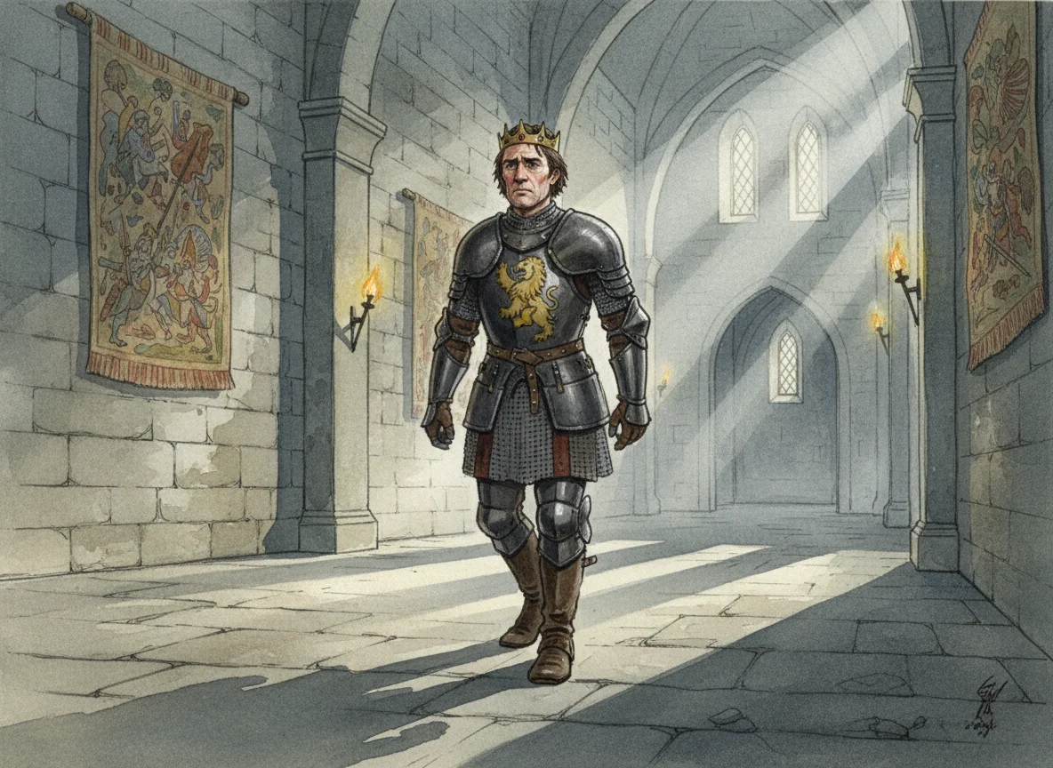 Illustration for: Macbeth's Heavy Crown