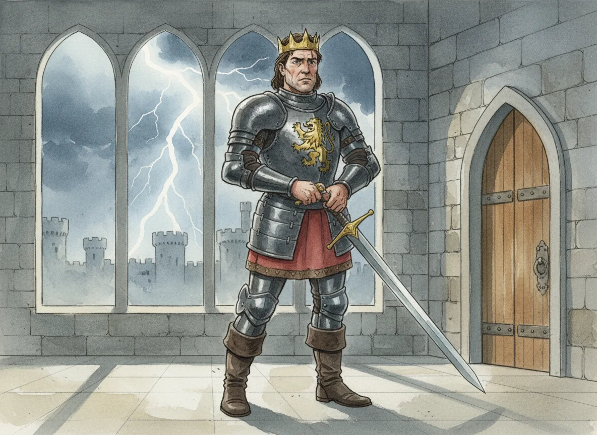 Illustration for: The Storm Gathers