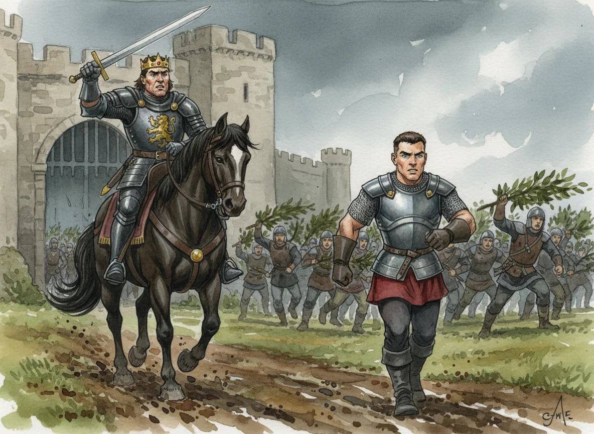 Illustration for: The Battle Begins