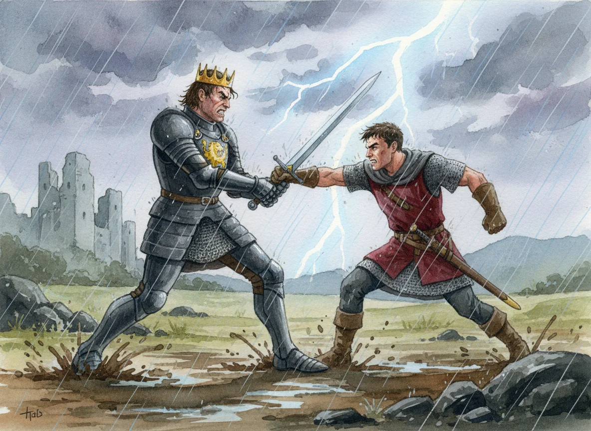 Illustration for: The Duel of Truth