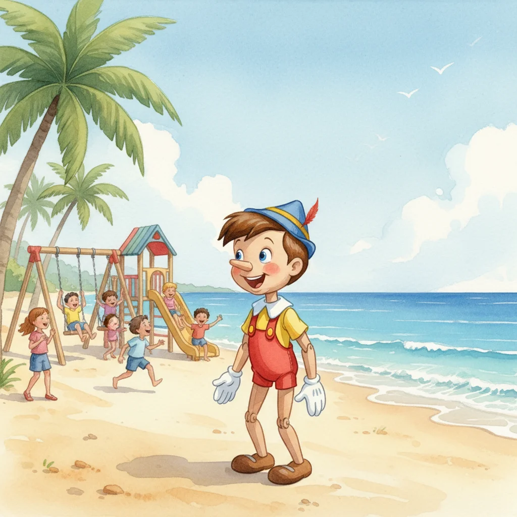 Illustration for: The Island of Toys