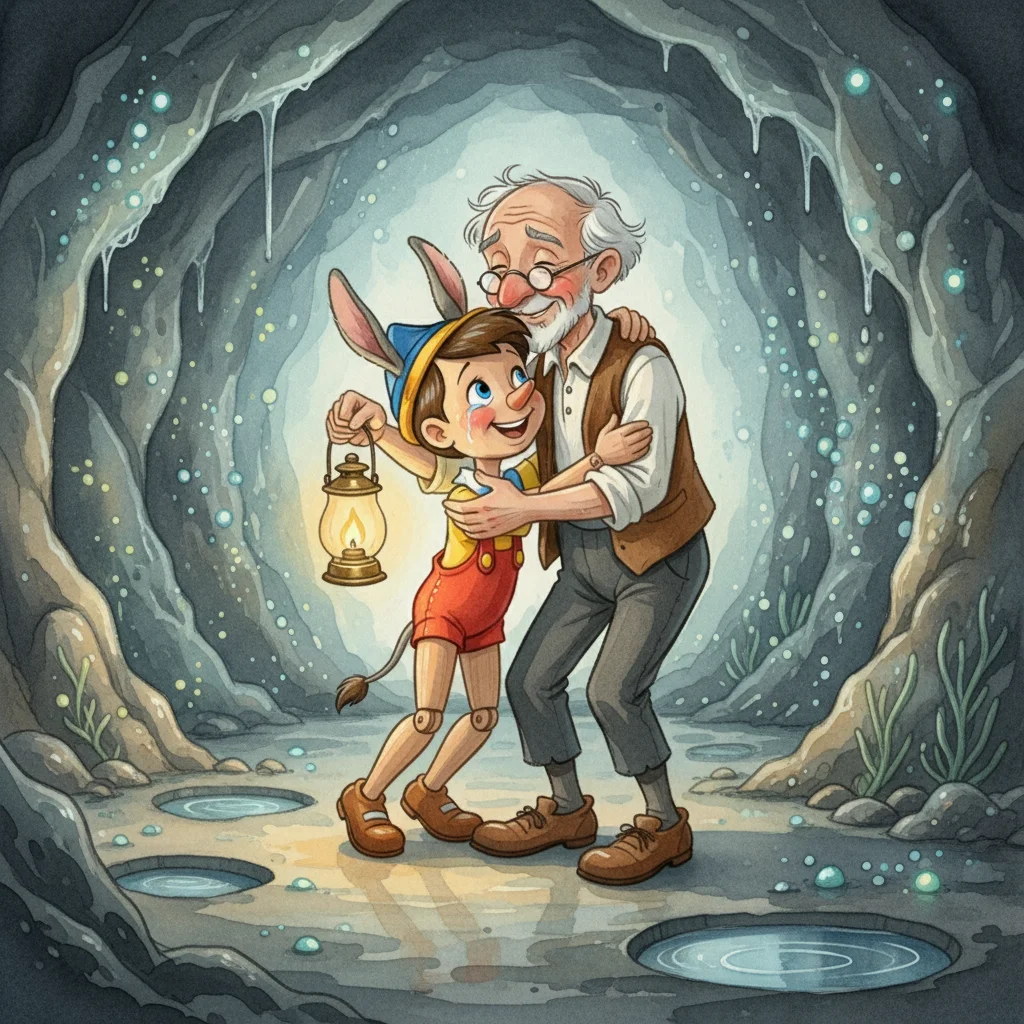 Illustration for: Reuniting with Geppetto