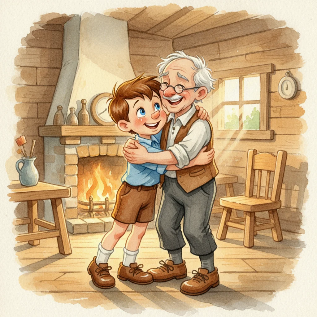 Illustration for: A Real Boy