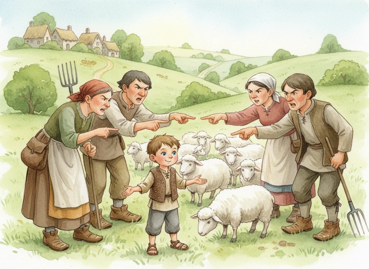 Illustration for: Villagers’ Frustration