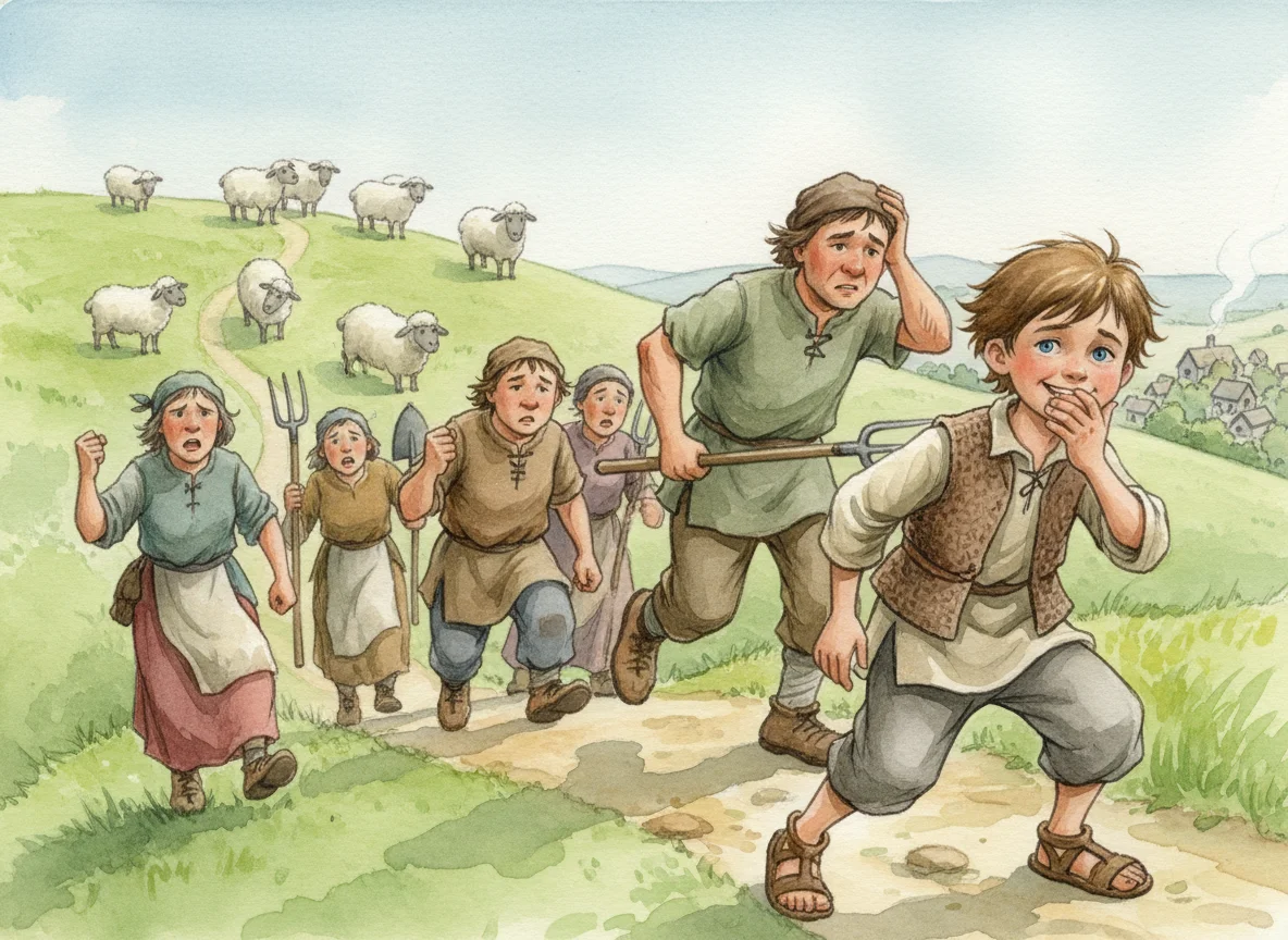 Illustration for: The Second False Alarm