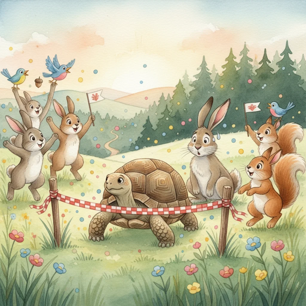 Illustration for: The Finish Line